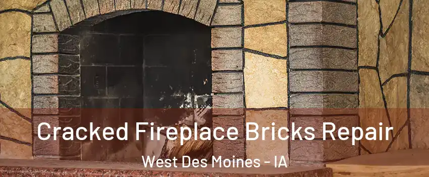  Cracked Fireplace Bricks Repair West Des Moines - IA