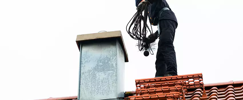 Chimney Brush Cleaning in West Des Moines, Iowa