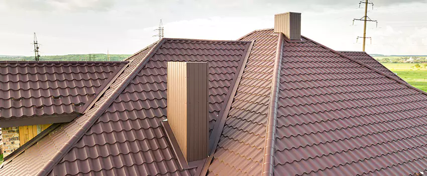 Residential Chimney Flashing Restoration in West Des Moines, IA