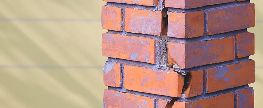 Broken Chimney Bricks Repair Services in West Des Moines, IA