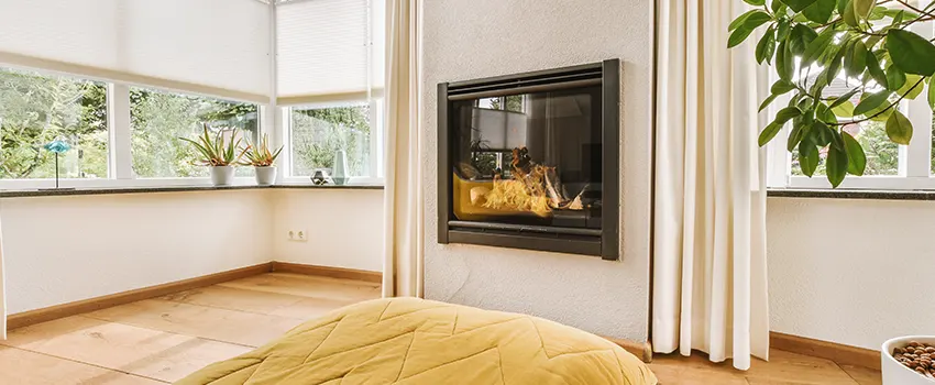 Residential Fireplace Ceramic Glass Installation in West Des Moines, IA