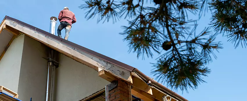 Prefab Chimney Flue Installation in West Des Moines, IA