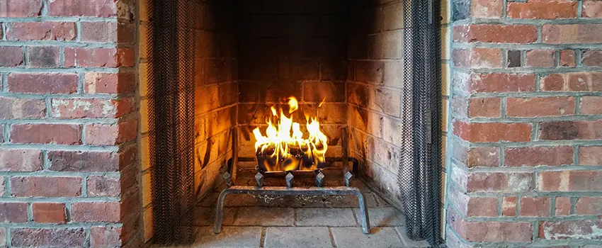 Repairing Damaged Fireplace Tiles in West Des Moines, Iowa