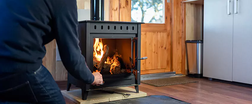Open Hearth Wood Fireplace Installation in West Des Moines, IA
