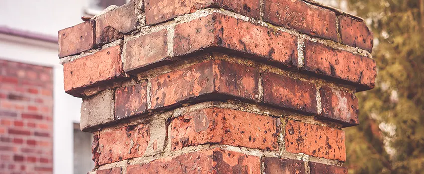 Cracked Chimney Bricks Repair Cost in West Des Moines, Iowa