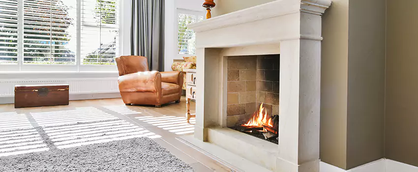 Vintage Fireplace Refacing in West Des Moines, Iowa